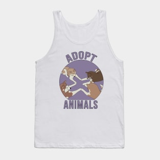 Adopt Animals Tank Top